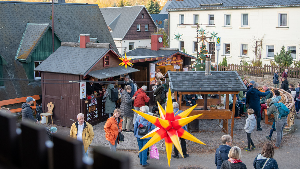 Seiffen lädt zum 11. Sternemarkt ein. Foto: Carmen Günther