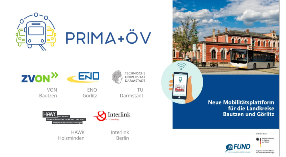 Gemeinsam statt allein unterwegs – Infoveranstaltungen zum Mobilitätsprojekt „PriMa+ÖV“. Grafik: Zweckverband Verkehrsverbund Oberlausitz-Niederschlesien (ZVON)