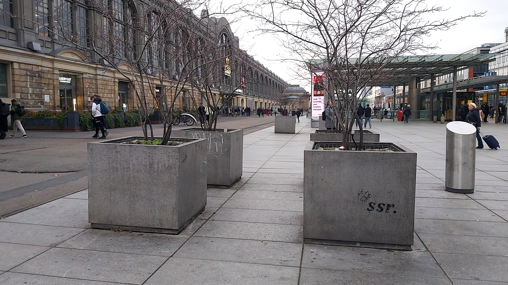 Wiener Platz- Ein Dresdner Sorgenkind mit Schmuddelimage soll bald einladender werden. Foto:MeiDresden.de