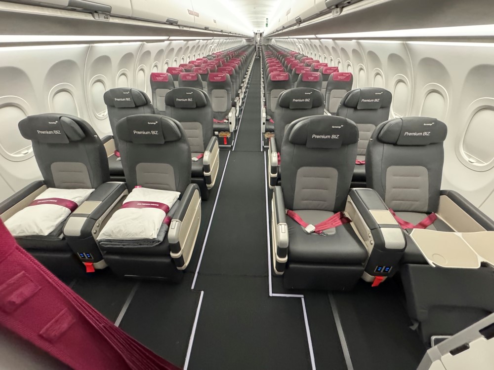Premium BIZ Seat DUS Airport  Foto: Eurowings/PR