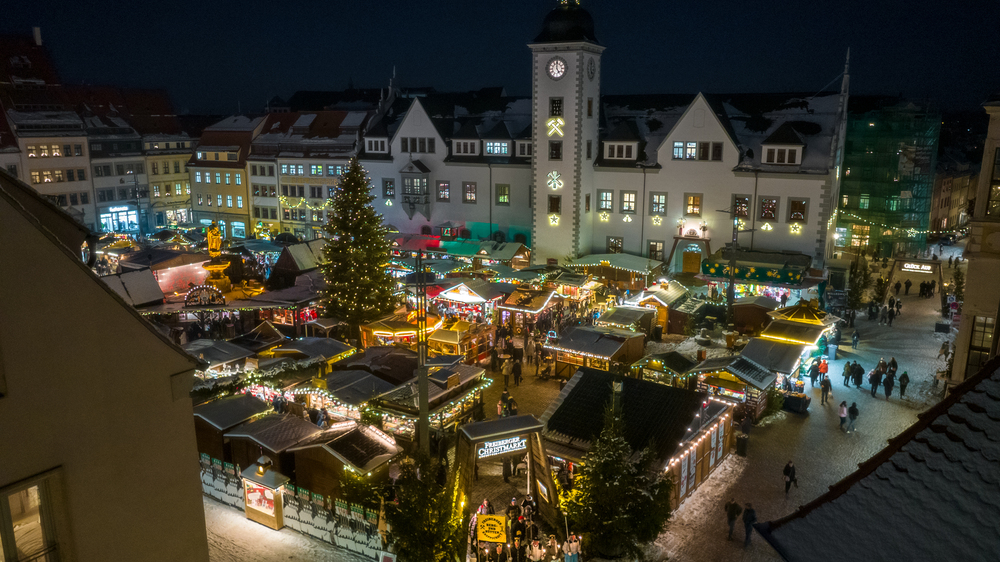 Freiberger Weihnachtsmarkt Foto : TVE/ Alexey Bokow