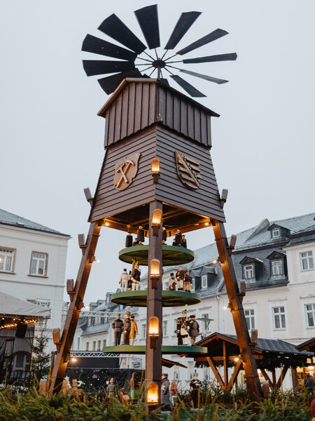 Schneeberg Weihnachten 2024 Foto ©Tourismusverband Erzgebirge e.V./Anna Schalling