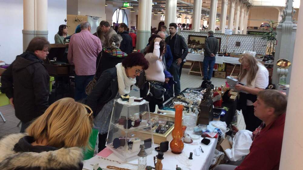Dresdens weihnachtliches Hallen-Trödelmarkt-Wochenende im Doppelpack. Foto: PR