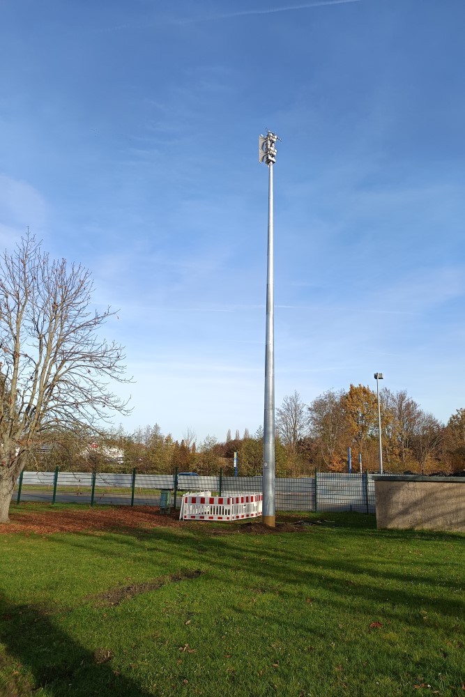 Multifunktionaler Sirenenstandort Lommatzsch    Foto: Projekt KriKom-LK-MEI