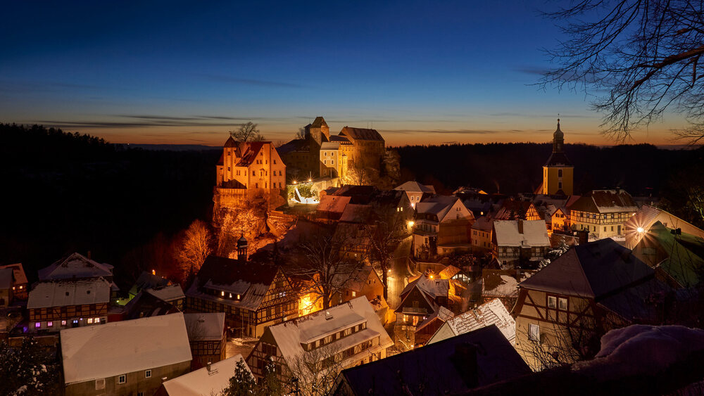 HWinterabend Burg Hohnstein  Foto. Yvonne Brückner
