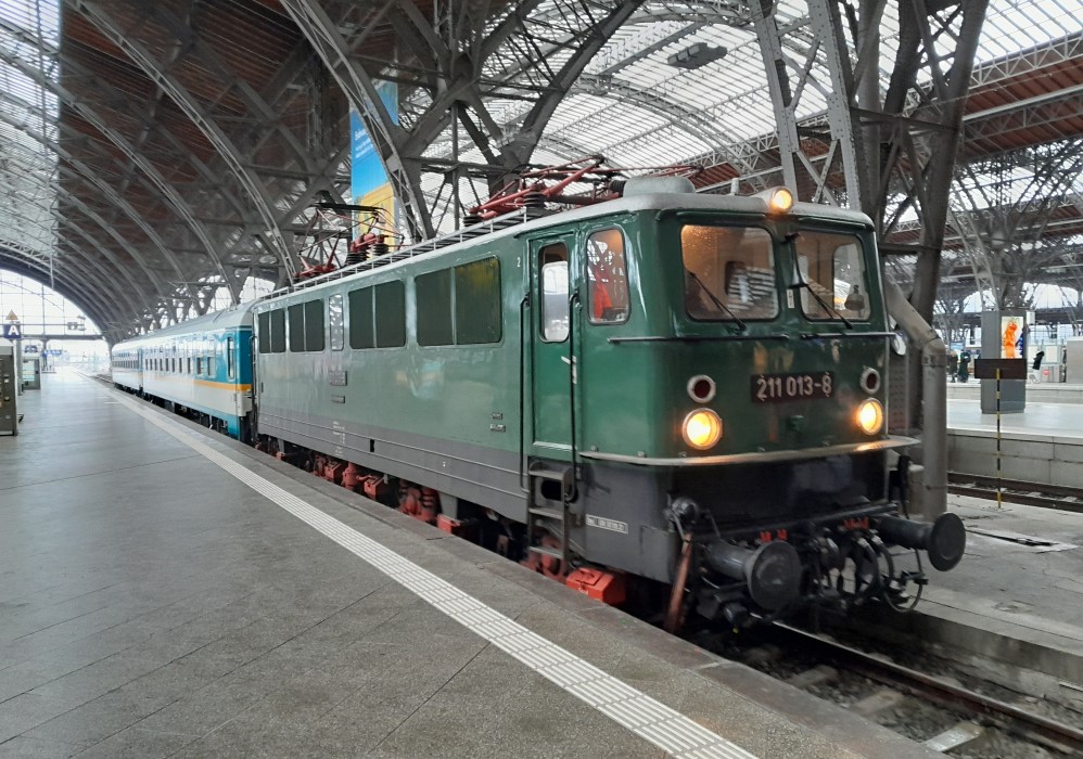 Glaucher E 11 von 1962 in Leipzig auf dem Hbf. © Die Länderbahn. Kay Steiner