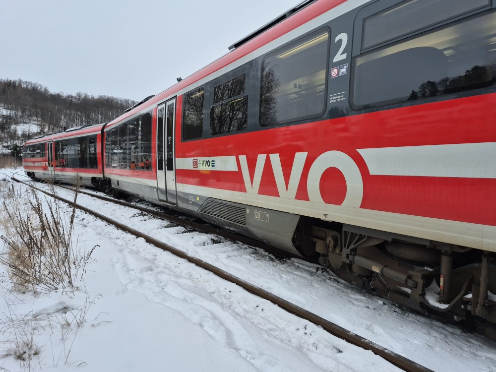 Entgleisung Bahn © Bundespolizeiinspektion Berggießhübel