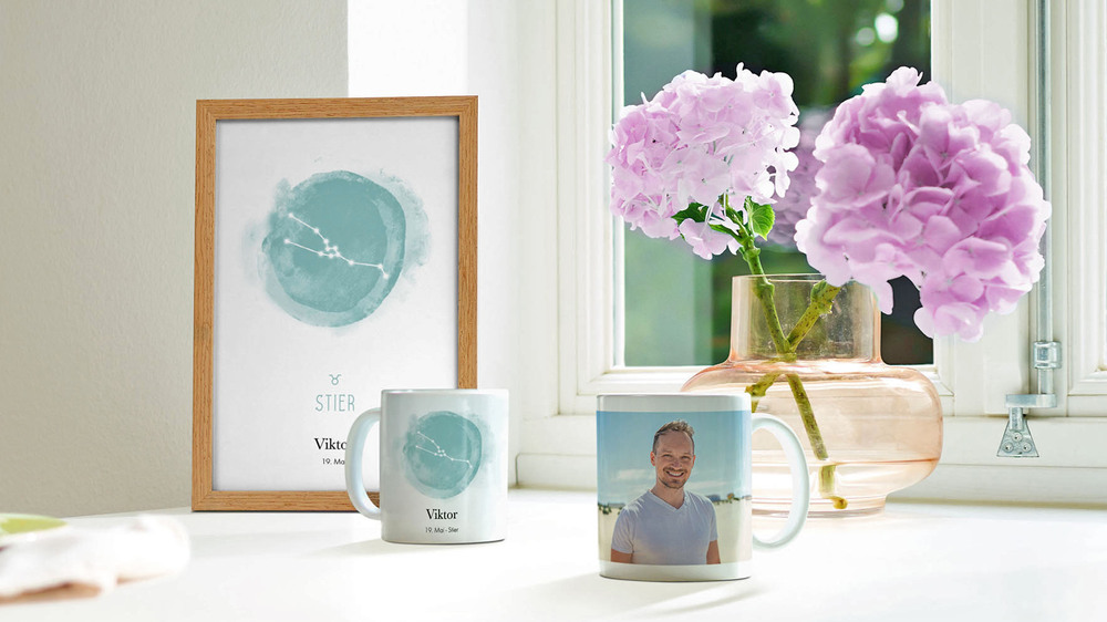 Für alle, die es sich gern mit einem heißen Getränk gemütlich machen, ist eine Fototasse das richtige Geschenk. Foto: DJD/CEWE