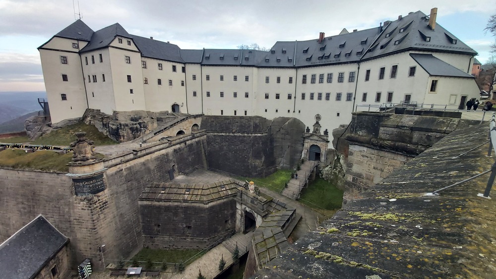 Die  Festung Königstein in der Sächsischen Schweiz. Foto: MeiDresden.de