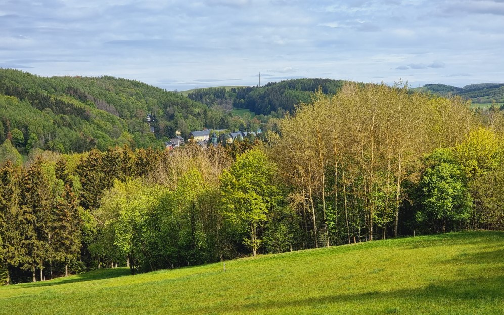 Blick auf Geising © Martin Bruch