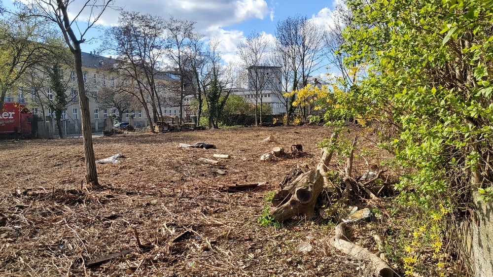 Plauen: Baubeginn für den Spielplatz an der Wielandstraße. Foto: MeiDresden.de