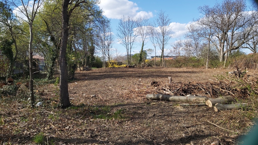 Plauen: Baubeginn für den Spielplatz an der Wielandstraße. Foto: MeiDresden.de