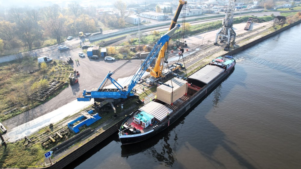 Projektverladung  Foto: CSP