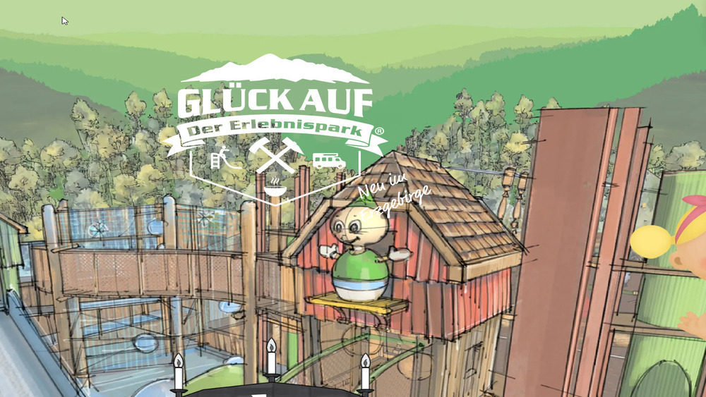 GLÜCK AUF - Der Erlebnispark begeistert Groß und Klein.Foto (Screeshot): GLÜCK AUF - Der Erlebnispark