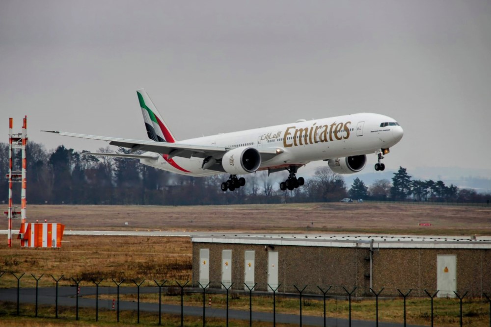 B777 Emiartes in Dresden  Foto © Tim Völkel