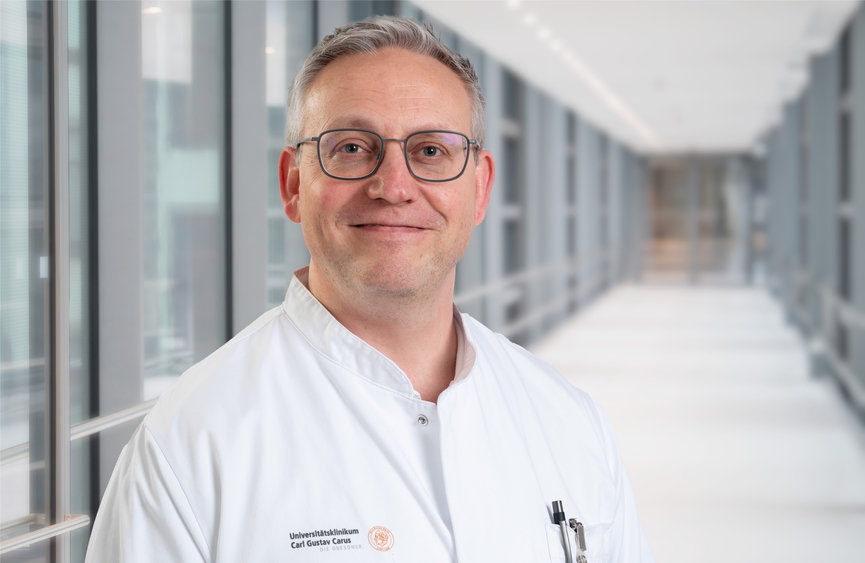 Prof. Dr. Peter Spieth, MSc (Direktor Interdisziplinäres Zentrum für Intensivmedizin). Foto: UKDD