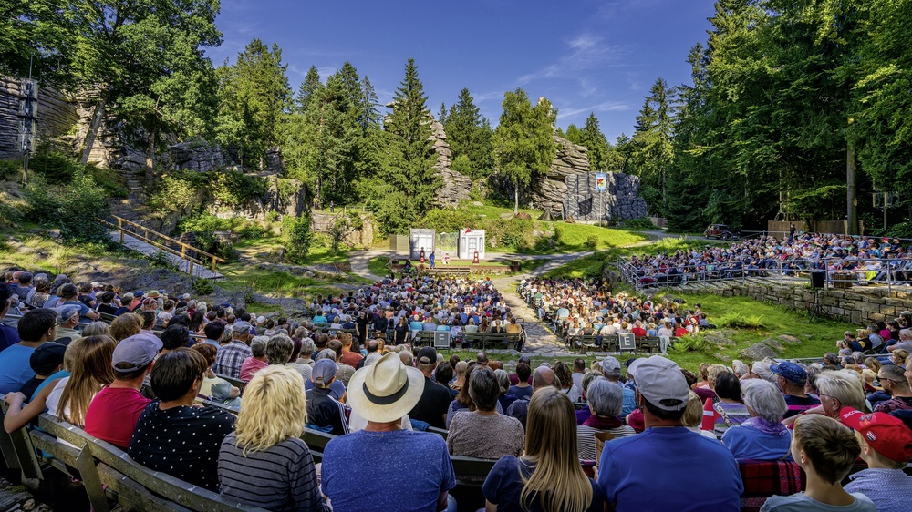 Im Juni beginnt die neue Saison der Greifenstein-Festspiele . Foto: ETO/Dirk Rückschloß