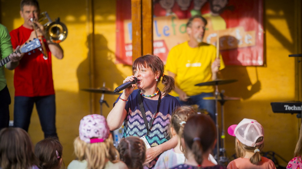Kasperiade 2026 Mitmach-Konzert für kleine Große und große Kleine FIRLEFANZ und GRETE Radebeul Dresden Forto: Sylvio Dittrich@Stadtverwaltung