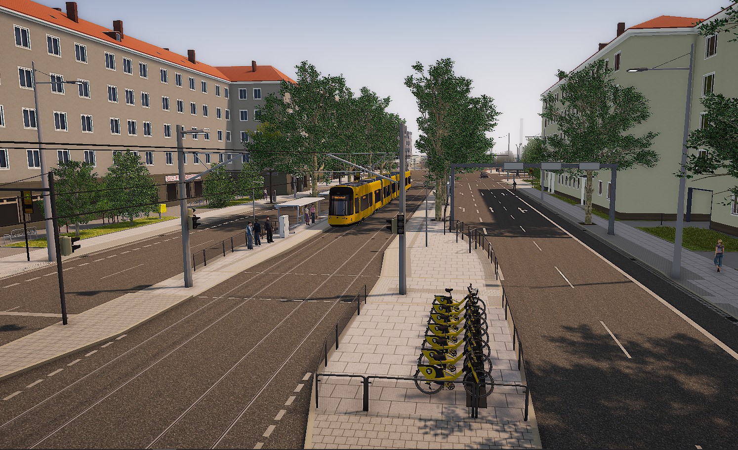 Neuer Mobi Punkt Nürnberger Straße    © LocLab Consulting