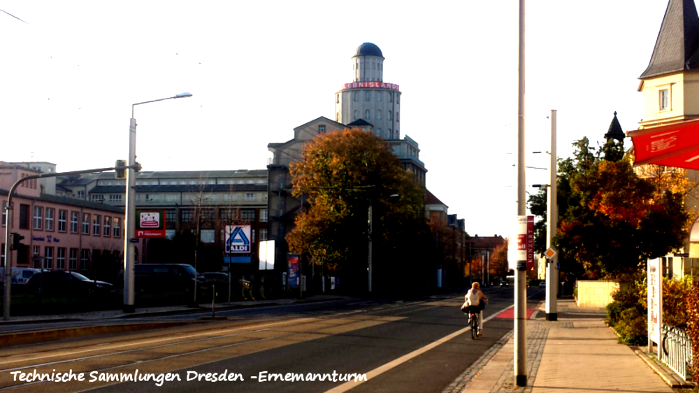 Ernemannturm Technische Sammlungen Dresden. Foto: MeiDresden.de