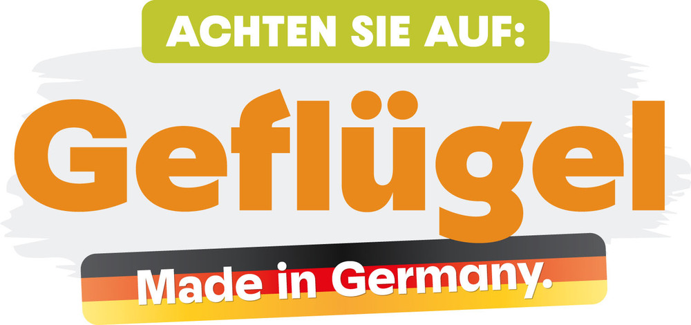 Beim Einkauf sollte man auf die deutsche Herkunft des Geflügelfleischs achten, zu erkennen am Aufdruck „Geflügel. Made in Germany“ auf der Verpackung. Dieser steht für eine streng kontrollierte heimische Erzeugung nach hohen Standards für den Tier-, Umwelt- und Verbraucherschutz. Foto: DJD/www.deutsches-geflügelde