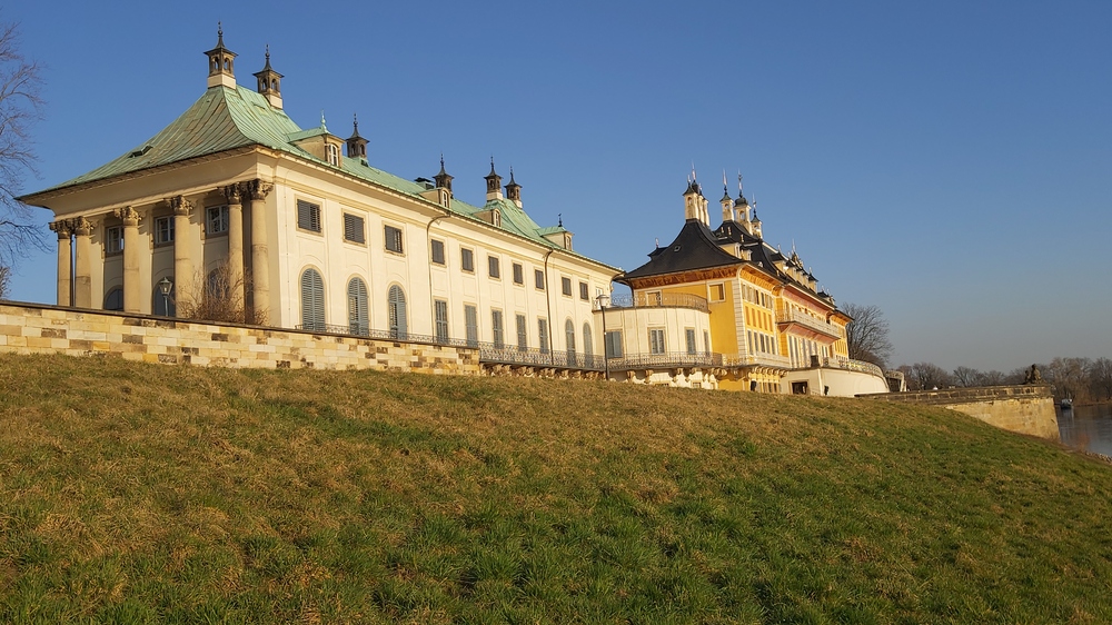 Schloß Pillnitz Wasserpalais. Foto: MeiDresden.de