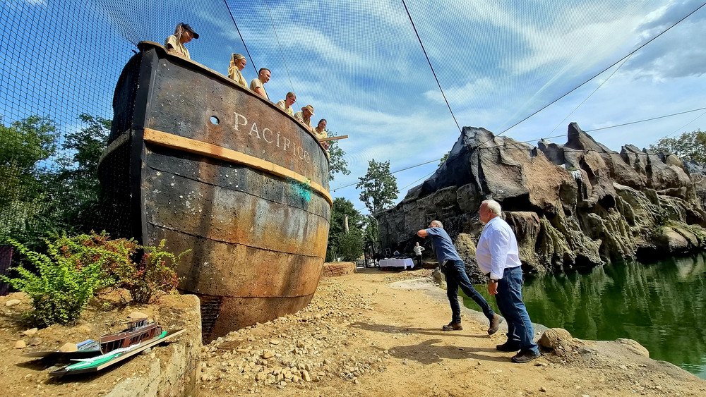 Schiffstaufe in Feuerland - Pacifico. Foto: Zoo Leipzig