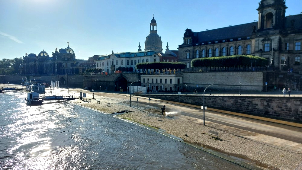 Hochwasserschutzkonzept der Elbe wird aktualisiert - Bürgerbeteiligung möglich Foto: MeiDresden.de/ Mike Schiller (Archiv)