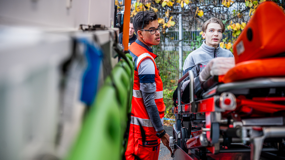 Vorstellung des neuen KTW-Bund der MTF | LV Sachsen  Foto: Naumann