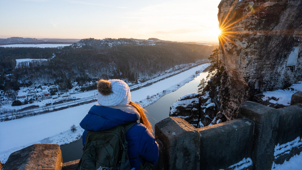 Winter Bastei. Foto:  TVSSW/Philipp Zieger