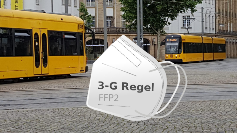 3G im ÖPNV: 64 Verstöße in erster Woche in Dresden ©MeiDresden.de