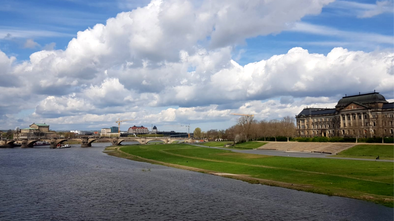 Am Wochenende Sonne-Wolken-Mix mit vereinzelten Schauern ©MeiDresden.de