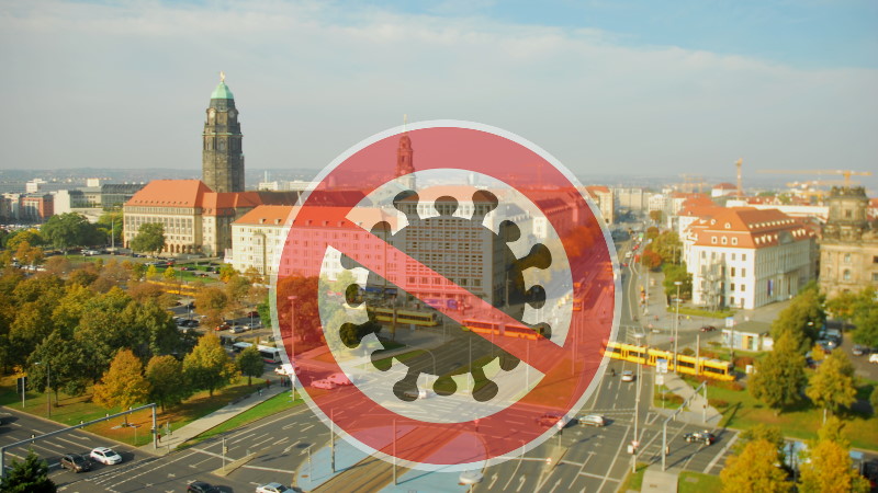 Landeshauptstadt Dresden erlässt Corona-Allgemeinverfügung   Foto: iXimus auf Pixabay  