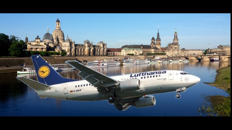 Lufthansa stellt Flugbetrieb am Leipzig/Halle Airport ein - Dresden in Beobachtung   Foto: MeiDresden.de