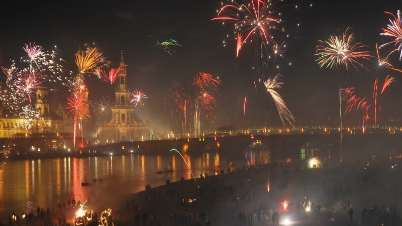 Silvester 2020 ohne Happy End?    Foto: Archiv MeiDresden.de