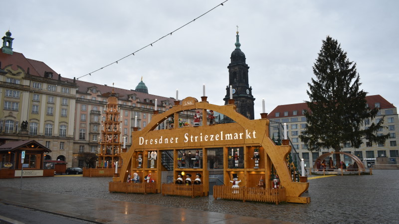 Die Absage des 586.Dresdner Striezelmarkt hinterlässt ein dickes Minus in der Abrechnung.  Foto: MeiDresden.de