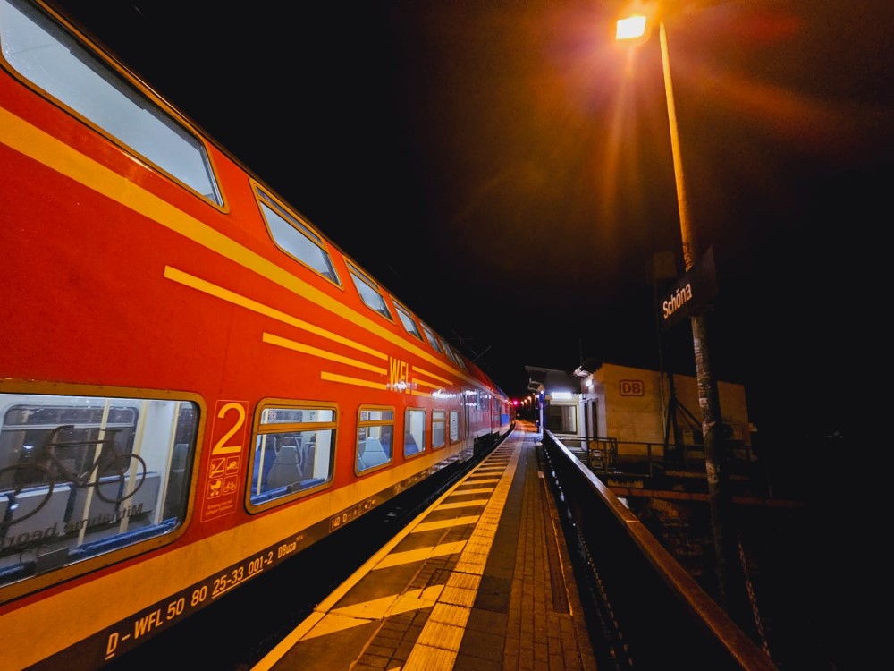 SBahn S1 in Schöna  Foto: Martin Bruch