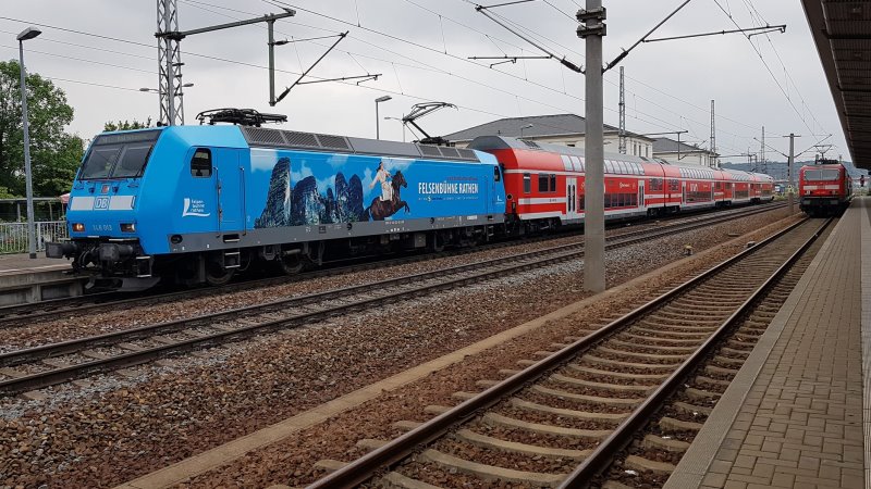 Bau der DB Netz im Elbtal: S-Bahn Ausfälle und Ersatzbusse auf der S 1  Foto: © MeiDresden.de