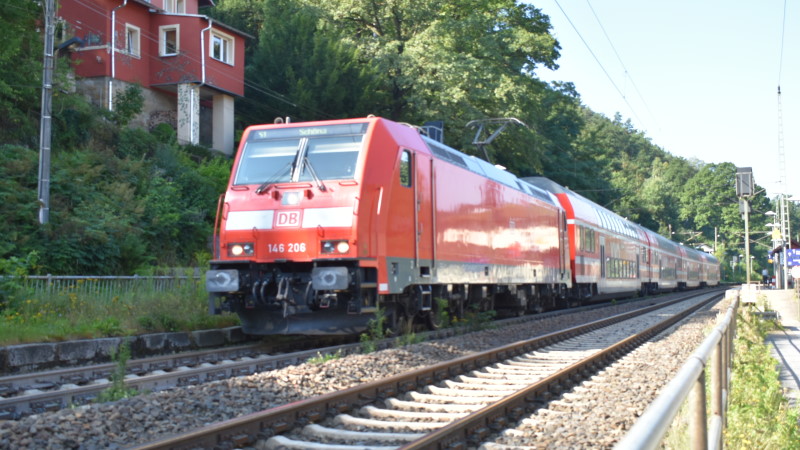 SBahn Wehlen Abfahrt   © MeiDresden.de