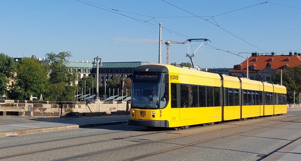 Dresdner Verkehrsbetriebe erwarten Rekordnachfrage 2024. Foto: MeiDresden.de