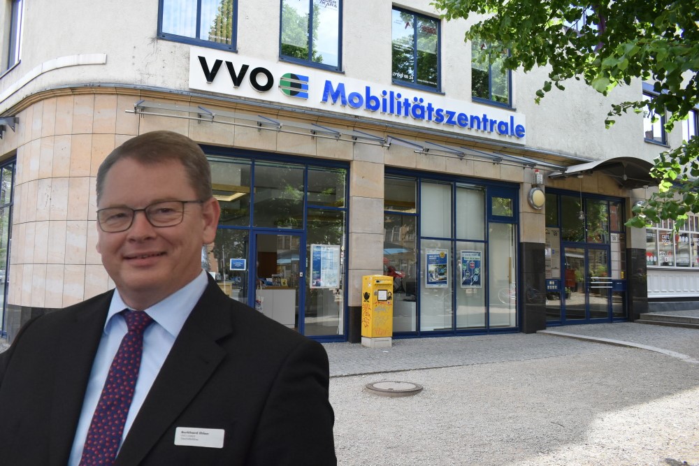 VVO Geschäftsführer Burkhard Ehlen    Foto/Bildmontage © MeiDresden.de